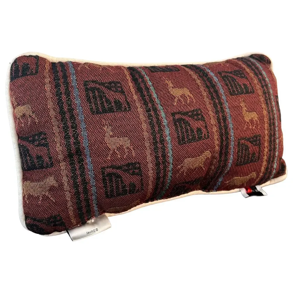 RARE! Animal Kingdom Lodge Decorative Pillow, Made in USA, Disney World, VINTAGE
